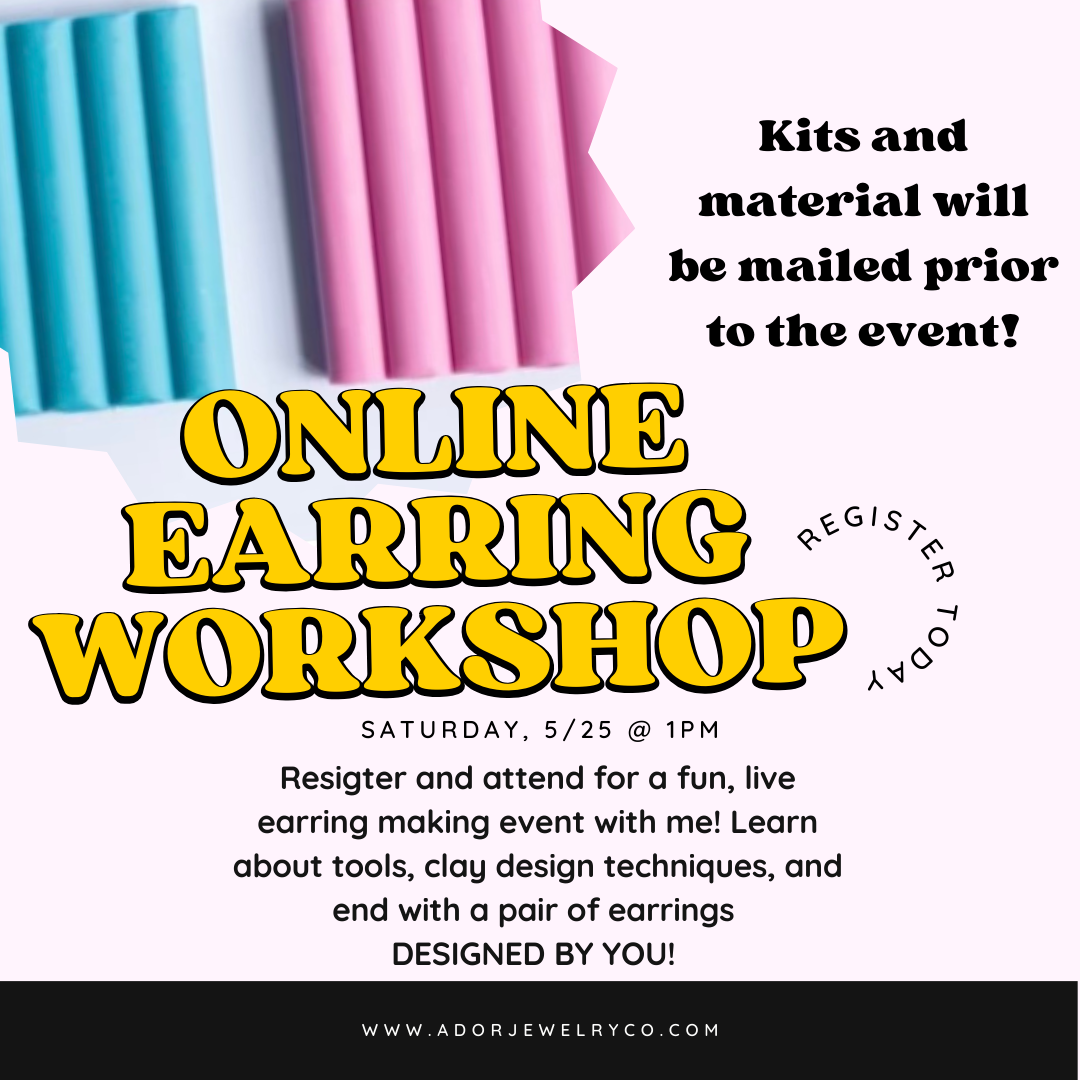 Online Earring Workshop 5/25